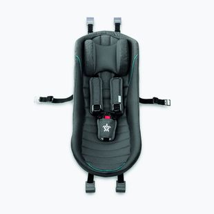 Seggiolino per rimorchio Qeridoo Baby shell grigio/scuro