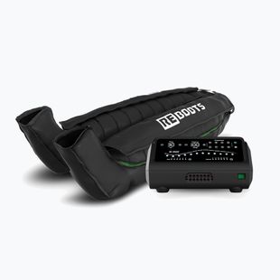 Gambali per il drenaggio linfatico REBOOTS One Pro Recovery Pants 2.0 2025 Edition black/white/green