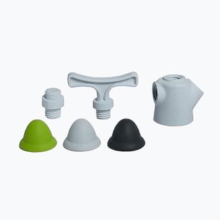 Set di testine per massaggiatore BLACKROLL Booster Head white/green/black