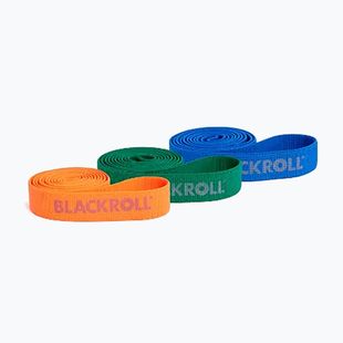 Bande elastiche per allenamento BLACKROLL Super Band orange/green/blue