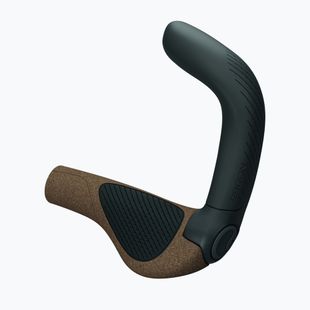 Manopole del manubrio Ergon GP5 Evo Biokork black/grey