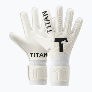 T1TAN Classic 1.0 White-Out FP guanti da portiere bianchi