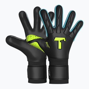 Guanti da portiere per bambini T1TAN Beast 4.0 FP Jr electric yellow