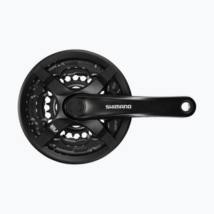 Meccanismo a manovella Shimano FC-TY501 C244CLB Square 8/7/6 rz black