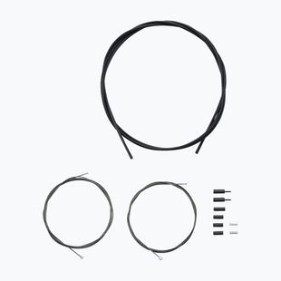 Set di guaine e cavi cambio Shimano Y60198010 Optislick black