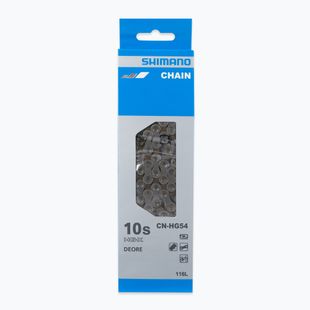 Catena Shimano CN-HG54 + Pin 10rz 116 maglie argento