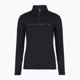 Felpa donna Descente Chest Logo T-Neck black