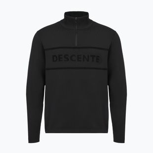 Maglione Descente Half Zip Logo black