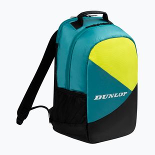 Zaino da tennis Dunlop SX-Club teal/black/yellow