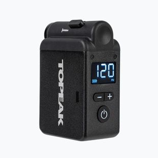 Topeak E-Booster Digital 7.4V/600mAh 120psi pompa per bicicletta grigio