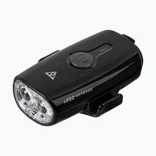 Topeak HeadLux 250+ luce anteriore per bicicletta nera