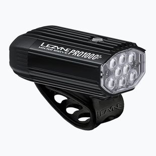 Lezyne Micro Drive Pro 1000+ Lampada per bicicletta anteriore nera satinata