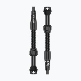 Set di valvole Presta Lezyne CNC TLR Valve Pro 60 mm black