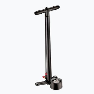 Pompa per bicicletta Lezyne Classic Floor Drive 3.5 220psi nero metallizzato