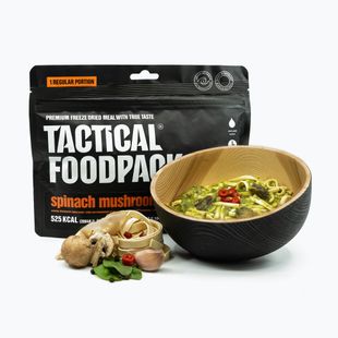 Alimenti liofilizzati Tactical Foodpack Pasta di funghi spinaci Vege 110 g