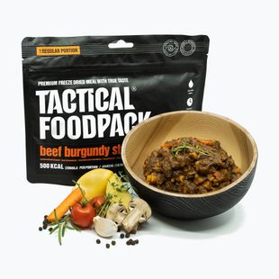 Cibo liofilizzato Tactical Foodpack Stufato di manzo alla Borgogna 110 g