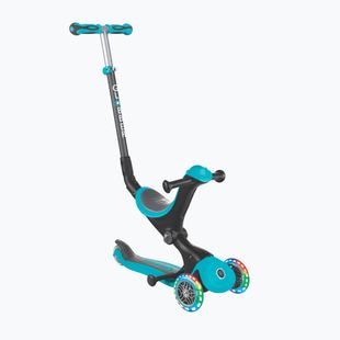 Globber Go.Up Deluxe Lights triciclo scooter per bambini verde acqua
