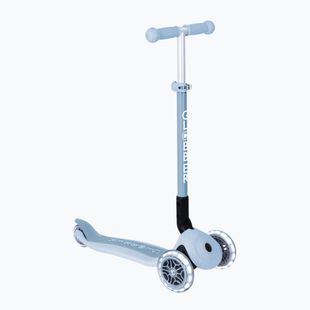 Monopattino a tre ruote per bambini Globber Junior Primo Foldable Lights Eco blueberry