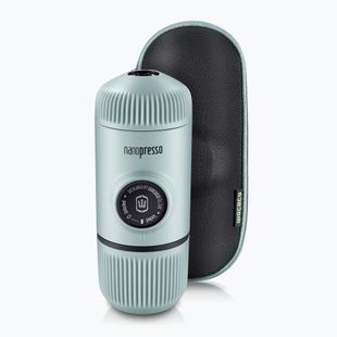 Macchina da caffè portatile Wacaco Nanopresso 80 ml + custodia blu artico