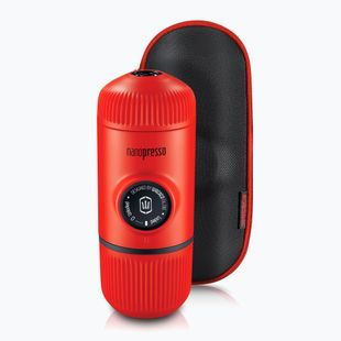 Macchina da caffè portatile Wacaco Nanopresso 80 ml + custodia rosso lava