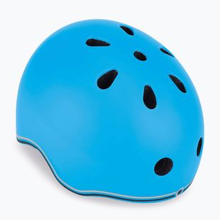 Casco per bambini Globber Go.Up Lights sky blue