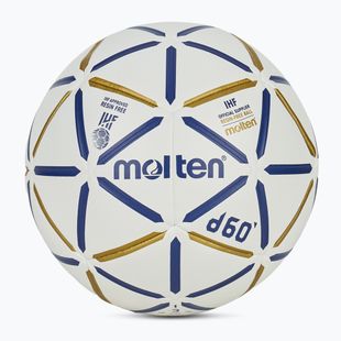Pallone da pallamano Molten H3D4000-BW d60 IHF blue/white taglia 3