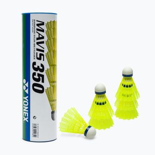 YONEX Mavis 350 Y volani da badminton 6 pz. giallo