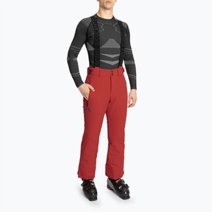 Pantaloni da sci da uomo Descente Swiss electric red