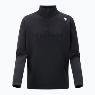 Maglione Descente con mezza zip da uomo, nero