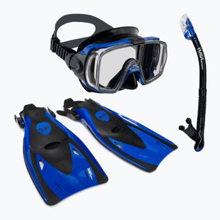 TUSA Visio Tri-Ex Dive Set UP-3521 blu/nero