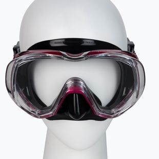 TUSA Tri-Quest FD maschera subacquea rossa