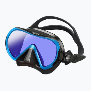 TUSA Ino Pro maschera snorkel a coda di pesce blu