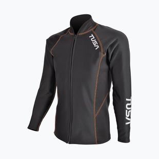 Maglia a maniche lunghe da nuoto uomo TUSA Rashguard Thermal black