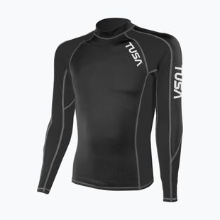 Maglia a maniche lunghe da nuoto uomo TUSA Black rashguard