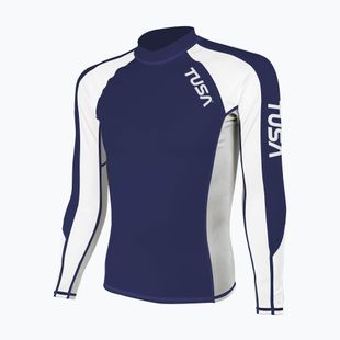 Maglia a maniche lunghe da nuoto uomo TUSA Navy blue rashguard