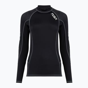 Maglia a maniche lunghe da nuoto da donna TUSA Black rashguard