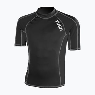 Maglia da nuoto uomo TUSA Black rashguard