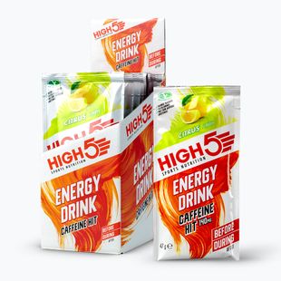 Bevanda isotonica in polvere HIGH5 Energy Caffeine Hit 47 g citrus