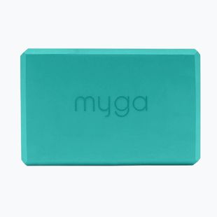 Blocco yoga Myga Foam Block turquoise