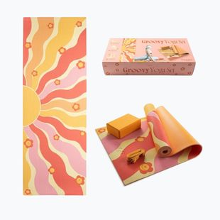 Set per yoga Myga Groovy Yoga Set yellow