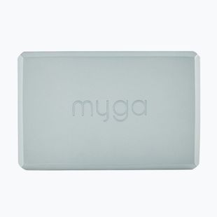 Blocco yoga in schiuma Myga Foam Block azzurro