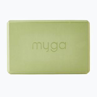 Blocco yoga Myga Foam Block green