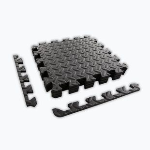 Tappetino protettivo Phoenix Fitness RY2581 4 elementy black