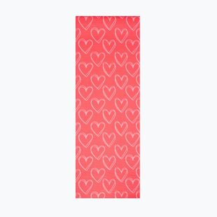 Tappetino da yoga Myga Heart Limited Edition red