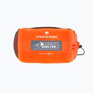 Lifesystems Ultralight Survival Shelter 2 arancione tenda di emergenza per due persone
