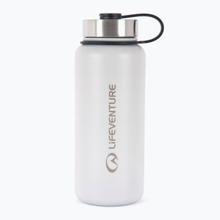 Lifeventure Borraccia in acciaio inox 1000 ml bottiglia termica grigio chiaro