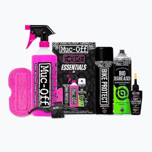 Muc-Off ebike Essentials Kit di pulizia, protezione e lubrificazione per biciclette
