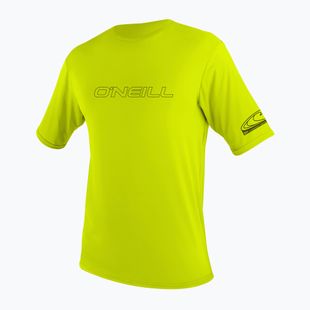 Camicia da bagno da uomo O'Neill Basic Skins Sun Shirt lime
