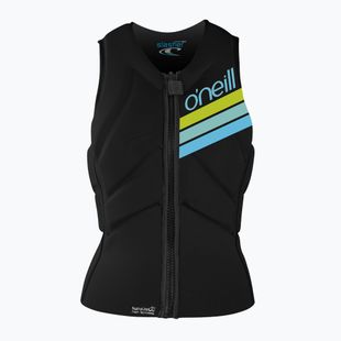 Gilet di sicurezza O'Neill Slasher Kite da donna nero/nero/nero
