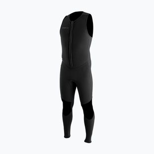 Uomo O'Neill Reactor-2 1.5mm Front Zip Sleeveless Full nero/nero Swim Foam